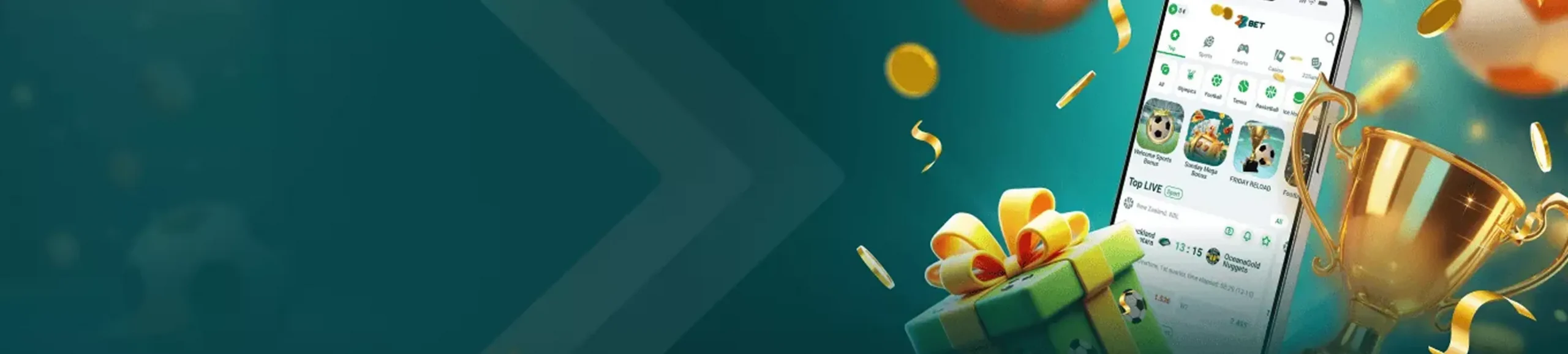 22Bet Бонус За Добре Дошли